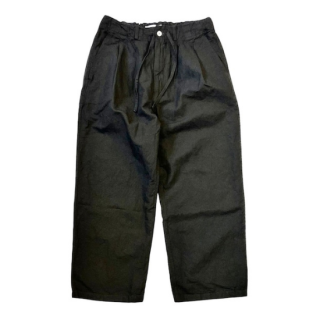 <img class='new_mark_img1' src='https://img.shop-pro.jp/img/new/icons47.gif' style='border:none;display:inline;margin:0px;padding:0px;width:auto;' />CATTAʥåBAGS EASY PANTS-CHAMBRAY-BLACK Хå ѥ ֥졼ʥ֥å˥˥å