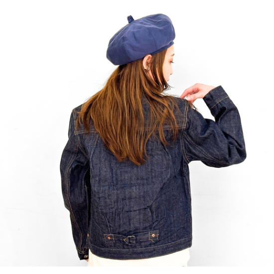 CANTON OVERALLS DENIM JACKET #1963-701 ( キャントンオーバーオールズ デニムジャケット 1st Type )  レディースサイズ