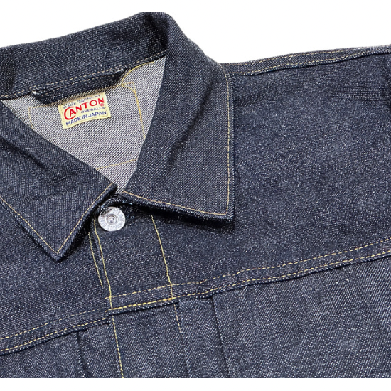 CANTON OVERALLS DENIM JACKET #1963-701 ( キャントンオーバーオールズ デニムジャケット 1st Type )  レディースサイズ