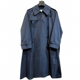 <img class='new_mark_img1' src='https://img.shop-pro.jp/img/new/icons25.gif' style='border:none;display:inline;margin:0px;padding:0px;width:auto;' />CIOTA<br>TRENCH COAT Navy<br>(GABARDINE FABRIC) 