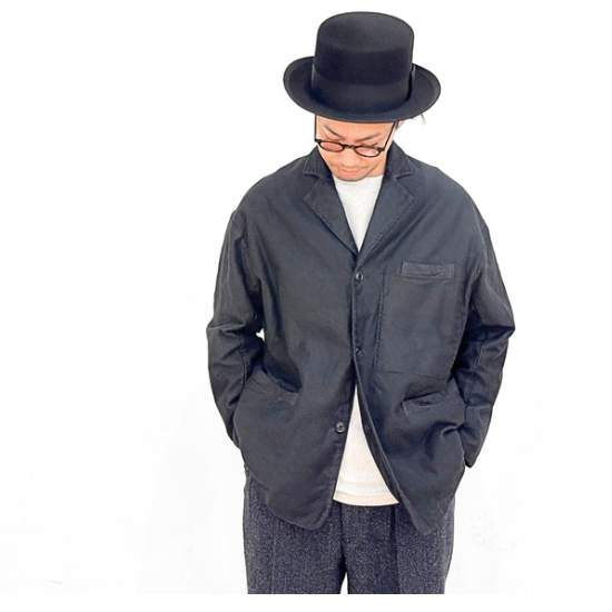 PORTER CLASSIC (ポータークラシック) MOLESKIN MODIGLIANI JACKET ( モールスキン モディリアーニ ジャケット  ) PC-019-2431