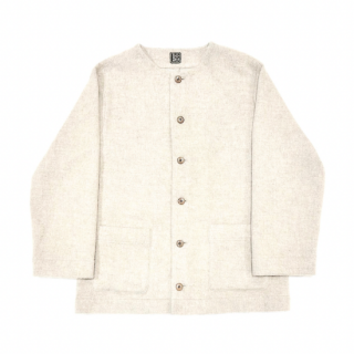 <img class='new_mark_img1' src='https://img.shop-pro.jp/img/new/icons20.gif' style='border:none;display:inline;margin:0px;padding:0px;width:auto;' />SALE30OFFYUI<br>ROUNDNECK CARDIGAN<br>REWOOL SHAGGY