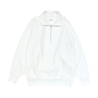 <img class='new_mark_img1' src='https://img.shop-pro.jp/img/new/icons25.gif' style='border:none;display:inline;margin:0px;padding:0px;width:auto;' />CIOTA<br>Half Zip Sweatshirt Off