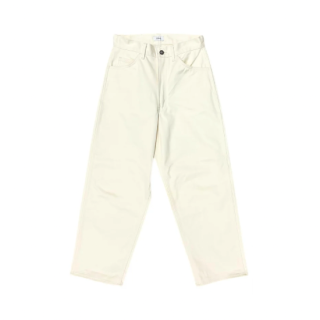 CIOTA<br>Cotton Twill 5Pocket Pants<br>Off White