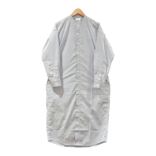 <img class='new_mark_img1' src='https://img.shop-pro.jp/img/new/icons25.gif' style='border:none;display:inline;margin:0px;padding:0px;width:auto;' />CIOTA<br>Band Collar Shirt Dress<br>London Stripe<br>Ladys