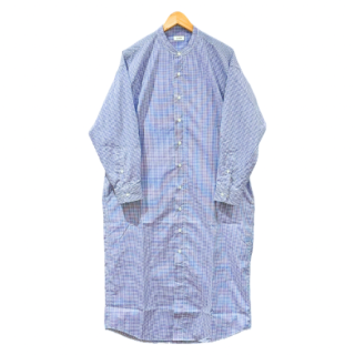 <img class='new_mark_img1' src='https://img.shop-pro.jp/img/new/icons25.gif' style='border:none;display:inline;margin:0px;padding:0px;width:auto;' />CIOTA<br>Band Collar Shirt Dress<br>Regular Gingham Check<br>Ladys