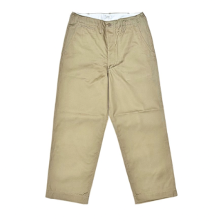 <img class='new_mark_img1' src='https://img.shop-pro.jp/img/new/icons25.gif' style='border:none;display:inline;margin:0px;padding:0px;width:auto;' />CIOTA Weapon Chino Cloth Pants Beige