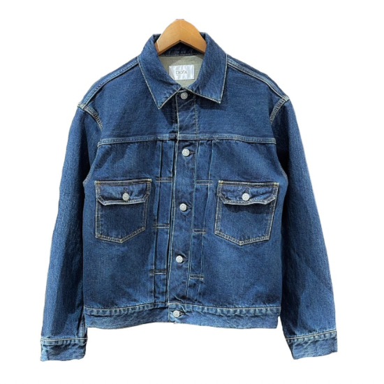 CIOTA 24SS Double Pocket Denim Jacket Dark Blue Damage ( シオタ ...