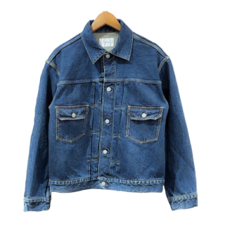 CIOTA<br>Double Pocket Denim Jacket<br>Dark Blue Damage 