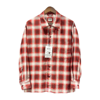 <img class='new_mark_img1' src='https://img.shop-pro.jp/img/new/icons47.gif' style='border:none;display:inline;margin:0px;padding:0px;width:auto;' />BARNS OUTFITTERS Ombre Check Shirt RED  (С󥺥ȥեå ֥åġBR-24140)