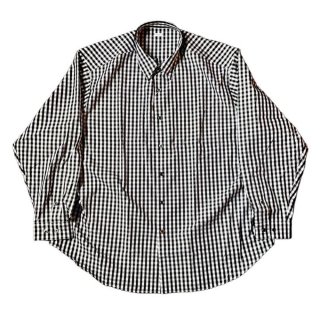 <img class='new_mark_img1' src='https://img.shop-pro.jp/img/new/icons47.gif' style='border:none;display:inline;margin:0px;padding:0px;width:auto;' />THE DAYʥ ǥ NEW GINGHAM STANDARD SHIRT - BLACK ˥塼󥬥ॹɥ ֥å