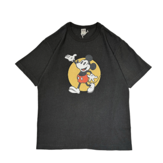 <img class='new_mark_img1' src='https://img.shop-pro.jp/img/new/icons47.gif' style='border:none;display:inline;margin:0px;padding:0px;width:auto;' />BARNS OUTFITTERS xMICKY MOUSE "TSURIAMI"T BLACK  (С󥺥ȥեå BR-24167 ߥåޥ  T ˥å)