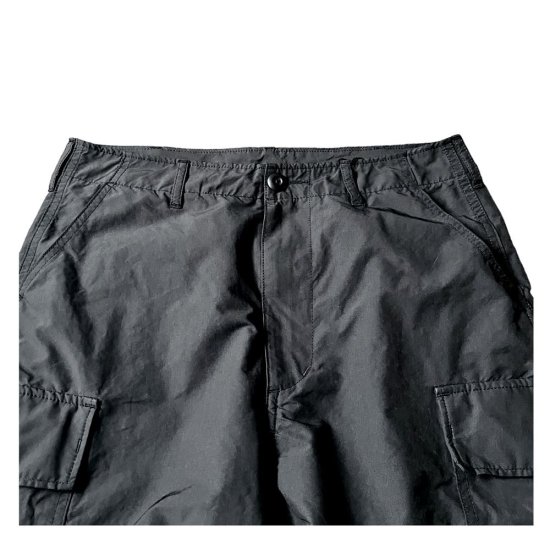 PORTER CLASSIC | WEATHER CARGO PANTS - BLACK - omureys