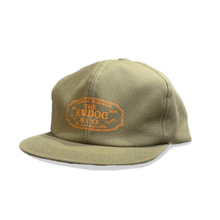 THE H.W.DOG & CO. TRUCKER CAP Oliveʥɥåɥ  ȥåå  