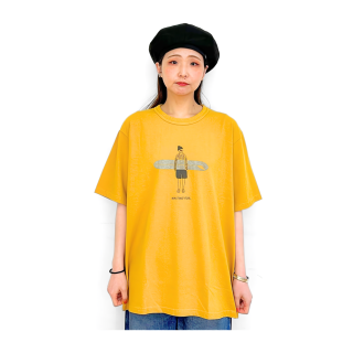 <img class='new_mark_img1' src='https://img.shop-pro.jp/img/new/icons47.gif' style='border:none;display:inline;margin:0px;padding:0px;width:auto;' />BARNS OUTFITTERS TOUGH NECK S/S T-SHIRT YELLOW (BR-23308 С󥺥ȥեå եͥå ץ T )