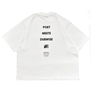 <img class='new_mark_img1' src='https://img.shop-pro.jp/img/new/icons5.gif' style='border:none;display:inline;margin:0px;padding:0px;width:auto;' />POET MEETS DUBWISE  PMD Loose fit LOGO T-SHIRT White (ݥåȥߡĥ֥磻 PMDTS-0500) 
