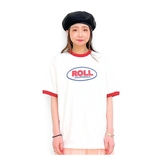 <img class='new_mark_img1' src='https://img.shop-pro.jp/img/new/icons47.gif' style='border:none;display:inline;margin:0px;padding:0px;width:auto;' />BARNS OUTFITTERS Slub Ringer Print T-Shirt ROLL Red (BR-24283 С󥺥ȥեå  󥬡T )