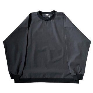 <img class='new_mark_img1' src='https://img.shop-pro.jp/img/new/icons47.gif' style='border:none;display:inline;margin:0px;padding:0px;width:auto;' />THE DAYʥ ǥ COMFORTABLE NYLON STRETCH CREWNECK - BLACK ʥ󥹥ȥå롼ͥå ֥å