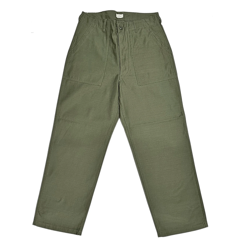 CIOTA 24AW Baker Pants Wide Straight Dark Olive (シオタ ベイカーパンツ ワイドストレート  PTLM-152 )