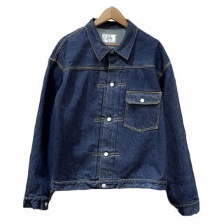 <img class='new_mark_img1' src='https://img.shop-pro.jp/img/new/icons47.gif' style='border:none;display:inline;margin:0px;padding:0px;width:auto;' />CIOTA Single Pocket Denim Jacket Navy One Wash 