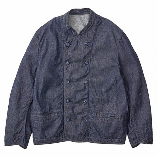 <img class='new_mark_img1' src='https://img.shop-pro.jp/img/new/icons47.gif' style='border:none;display:inline;margin:0px;padding:0px;width:auto;' />PORTER CLASSIC CLASSIC DENIM SHORT RIDERS JACKET Navy