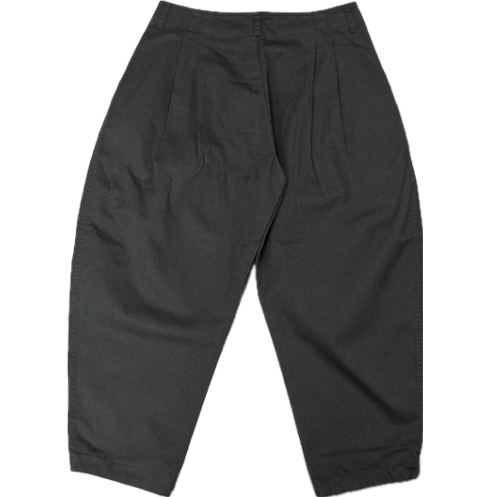 PORTER CLASSIC SATCHIMO CHINOS BLACK ( PC-009-1465 ポータークラシック サッチモチノ パンツ  ユニセックス）