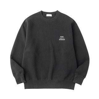 <img class='new_mark_img1' src='https://img.shop-pro.jp/img/new/icons47.gif' style='border:none;display:inline;margin:0px;padding:0px;width:auto;' />POET MEETS DUBWISE PMD LOGO OP Sweat Sumi (PMDCN-0506 ݥåȥߡĥ֥磻 ܥå륨åȥå ˥å ) 