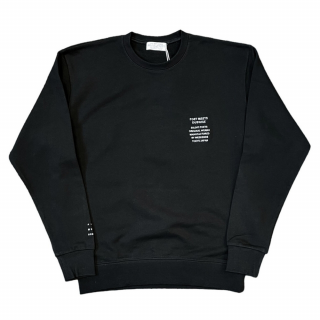 <img class='new_mark_img1' src='https://img.shop-pro.jp/img/new/icons25.gif' style='border:none;display:inline;margin:0px;padding:0px;width:auto;' />POET MEETS DUBWISE<br>PMD Embroidery Sweat<br>Black