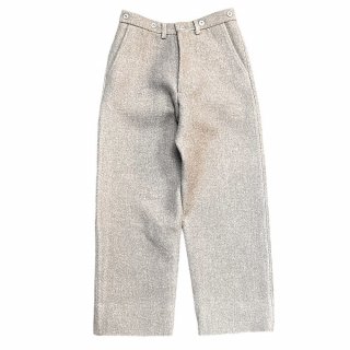 INTERIM<br>SUPER HEAVY CASHMERE<br>WOOL TRICOTINE<br>MIL BAGGY OVER PANTS