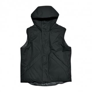 INTERIM<br>HYPER BIG HI-LOFT<br>WATER PROOF INSULATED<br>HOODED VEST<br>Black