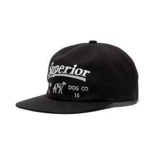 THE H.W.DOG & CO.<br>SUPERIOR LOGO BASE BALL CAP - Black