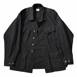 <img class='new_mark_img1' src='https://img.shop-pro.jp/img/new/icons25.gif' style='border:none;display:inline;margin:0px;padding:0px;width:auto;' />TOYS McCOY<br>JUNGLE FATIGUE JACKET<br>SHORT VER. RIP STOP BLACK