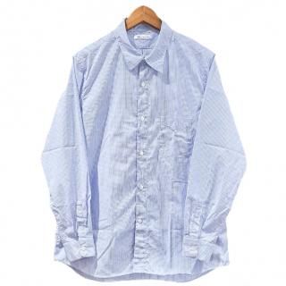 <img class='new_mark_img1' src='https://img.shop-pro.jp/img/new/icons1.gif' style='border:none;display:inline;margin:0px;padding:0px;width:auto;' />CATTA<br>REGULAR COLLAR SHIRT<br>SUPIMA STRIPE BLUE