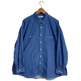 <img class='new_mark_img1' src='https://img.shop-pro.jp/img/new/icons1.gif' style='border:none;display:inline;margin:0px;padding:0px;width:auto;' />CATTA<br>REGULAR WIDE W POCKET SHIRT<br> -DENIM-