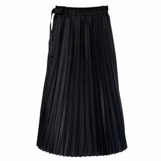 itochi オーロラクロス ノンランダムプリーツスカート エメラルド Pre-order] Aurora cloth double side pleated skirt / emerald