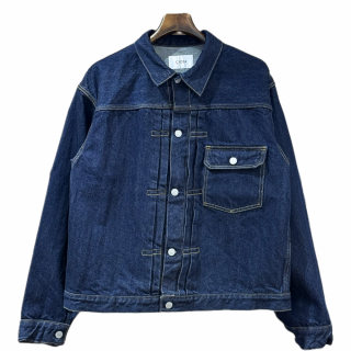 <img class='new_mark_img1' src='https://img.shop-pro.jp/img/new/icons1.gif' style='border:none;display:inline;margin:0px;padding:0px;width:auto;' />CIOTA<br>New Single Pocket<br>Denim Jacket<br>Navy One Wash 
