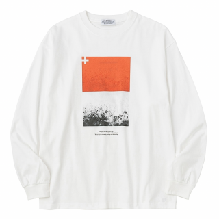 <img class='new_mark_img1' src='https://img.shop-pro.jp/img/new/icons1.gif' style='border:none;display:inline;margin:0px;padding:0px;width:auto;' />POET MEETS DUBWISE<br>INKJET 1 L/S T-Shirt White