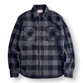 <img class='new_mark_img1' src='https://img.shop-pro.jp/img/new/icons1.gif' style='border:none;display:inline;margin:0px;padding:0px;width:auto;' />DELUXEWARE<br>HV-00A[50s BUFFALO CHECK]<br>GRY.PURPLE