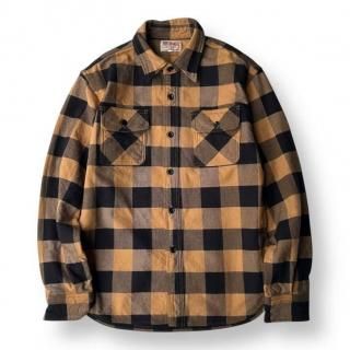 <img class='new_mark_img1' src='https://img.shop-pro.jp/img/new/icons47.gif' style='border:none;display:inline;margin:0px;padding:0px;width:auto;' />DELUXEWARE<br>HV-00A[50s BUFFALO CHECK]<br>YELLOW