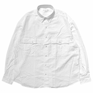 <img class='new_mark_img1' src='https://img.shop-pro.jp/img/new/icons1.gif' style='border:none;display:inline;margin:0px;padding:0px;width:auto;' />PORTER CLASSIC<br>ROLL UP SHIRT<br>ORGANIC CORDUROY White