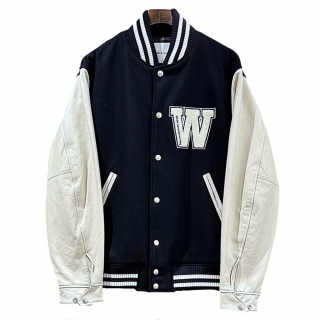 <img class='new_mark_img1' src='https://img.shop-pro.jp/img/new/icons25.gif' style='border:none;display:inline;margin:0px;padding:0px;width:auto;' />White Mountaineering<br> SCHOTT<br>VARSITY JACKET Navy