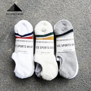 KEE SPORTS / 3P BORDER ANKLE SOCKS 2