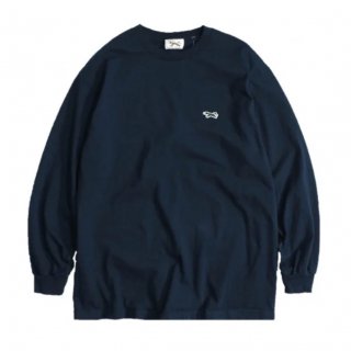 PENNEY'S / FOX BASIC CREW LS TEE NAVY