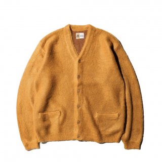 TOWNCRAFT / SHAGGY COLOR CARDIGAN MUSTARD