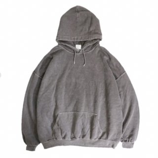 TOWNCRAFT / PIGMENT PULL HOODIE BLACK