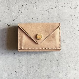 Damasquina/ POCKET TRIANGLE WALLET NATURAL