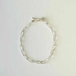 MANANAS / Square Link Chain Bracelet M