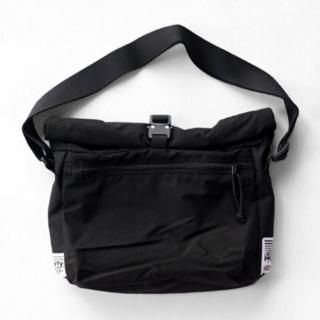 MT. RAINIER DESIGN / ROLL TOP SHOULDER BAG BLACK