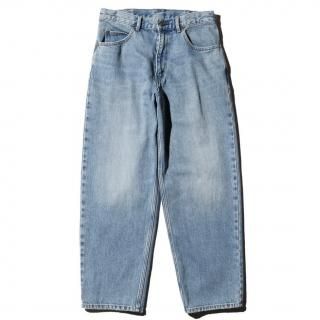 GUNG HO / DENIM TAPARED PANTS LIGHT BLUE