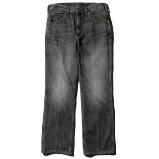 GUNG HO / DENIM BOOTS CUT PANTS BLACK